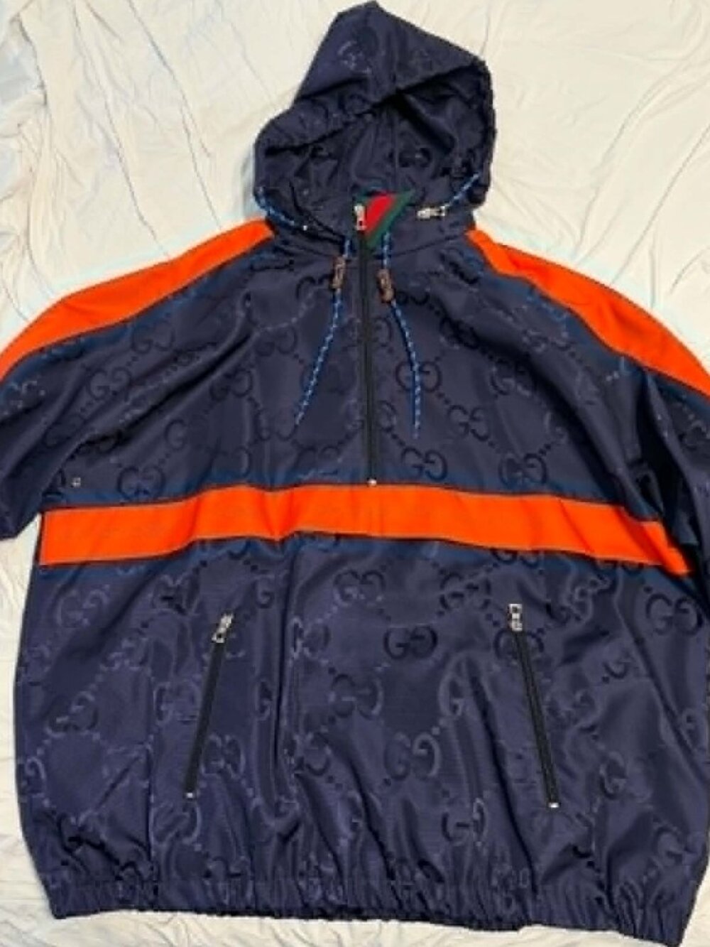 Gucci Jumbo GG Parka Men’s Jacket Size 58